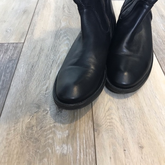 SOLD| FRYE Shirley Over The Knee Black Boots 8.5 - Picture 6 of 8